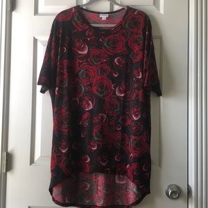 LulaRoe Rose Shirt/Tunic